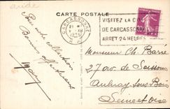 CPA La Cite de Carcassonne Tour de l'Eveque La Cite de Carcassonne est la Ville la plus curieuse de 