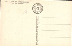 CPA Cite de Carcassonne Porte Narbonnaise 