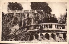 CPA Nice Cascade du Chateau Castle's Waterfall 