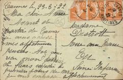 CPA Cannes l'Esplanade des Allies 