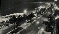 CPA Nice la Promenade des Anglais la nuit 