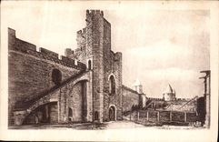 CPA Cite de Carcassonne la Tour d'Orientation 