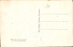 CPA Cite de Carcassonne la Tour d'Orientation 