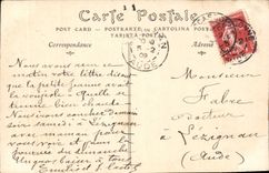 CPA Cite de Carcassonne vue generale prise a l'Est 