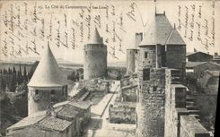 CPA La Cite de Carcassonne les Lices 