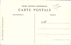 CPA La cite de Carcassonne porte d'Aude 