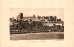 CPA Cite de Carcassonne vue generale de Nord Ouest 