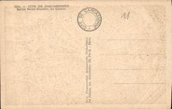 CPA Cite de Carcassonne Eglise Saint Nazaire le Choeur 