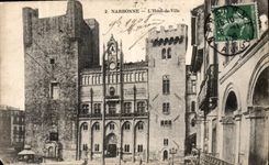CPA Narbonne l'Hotel de Ville 