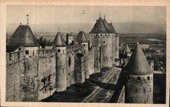 CPA Cite de Carcassonne les Lices Hautes 