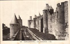 CPA Carcassonne les Hautes Lices 