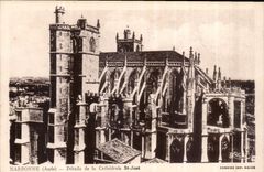 CPA Narbonne Aude Details de la Cathedrale St just 