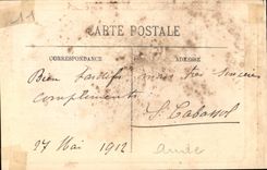 CPA Cite de Carcassonne la Cote Sud Est 