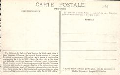 CPA La Cite de Carcassonne vue generale du Sud 