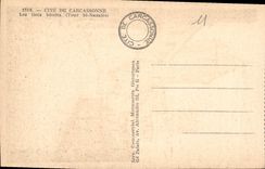 CPA Cite de Carcassonne les Lices Hautes Tour St Nazaire 