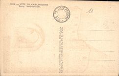 CPA Cite de Carcassonne Porte Narbonnaise 