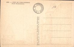 CPA Cite de Carcassonne Porte Narbonnaise 