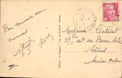 CPA Beaulieu sur mer la Baie des Fourmis 