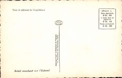 CPA Soleil Couchant sur l'Esterel 