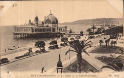 CPA Nice Alpes Maritimes le Palais de la Jetee Promenade 