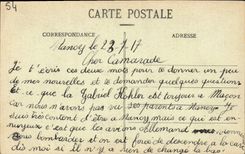 CPA Nancy Monument Carnot 