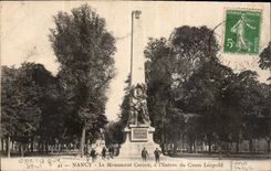 CPA Nancy le Monument Carnot a l'entree du cours Leopold 