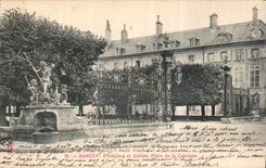 CPA Nancy Fontaines et Grilles Place de la Carriere 