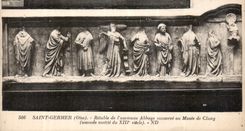 CPA Saint Germer Oise Retable de l'ancienne Abbaye conserve au Musee de Cluny seconde moitie du XIII