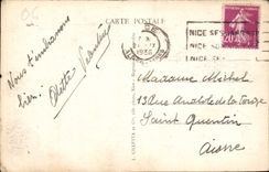 CPA Nice Entre les Arbres 