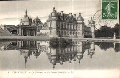 CPA Chantilly le Chateau la Facade Nord Est 