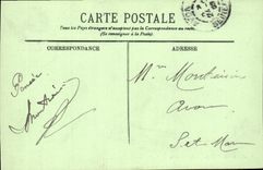 CPA Chantilly le Chateau la Facade Nord Est 