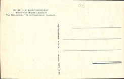 CPA Ile Saint Honorat Monastere 