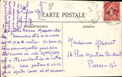 CPA Nice panorama pris entre les Pins du Mont Boron 