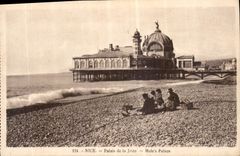 CPA Nice Palais de Jetee 