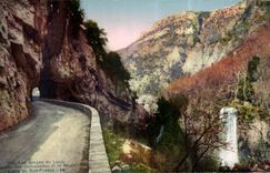 CPA Les Gorges du Loup Cascade des Demoiselles et la Route Ligne du Sud France 