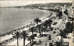 CPA Nice Promenade des Anglais vue prise de l'Hotel Ruhl 