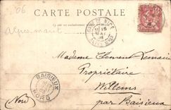 CPA Cannes la Ville vue de la rade 