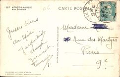 CPA Vence la Jolie vue generale 