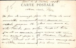 CPA La Cote d'Azur Nice Le Jetee Promenade Effet de vagues par gros temps 