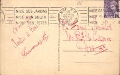 CPA Nice Promenade des Anglais 