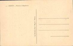 CPA Nancy Fontaine d'Amphitrite 