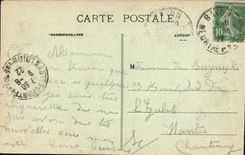 CPA Nancy la Souvenir Monument en bronze par Paul Dubois 