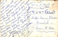 CPA Le Vieux Menton vu du Port Bateau