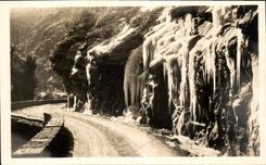 CPA Beuil A M Route du Cians 