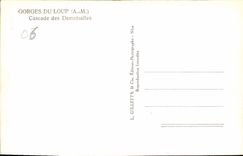 CPA Gorges du Loup A M Cascade des Demoiselles 