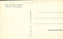 CPA Ile Saint Honorat Monastere Vision d'au dela 