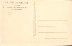 CPA Gorges du Loup A M le Pont du Loup 