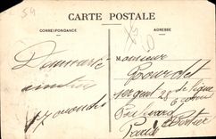 CPA Nancy la Porte Desilles et Rue de Metz Tramway