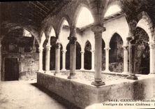 CPA Cannes Saint Honorat Vestiges du Vieux Chateau 