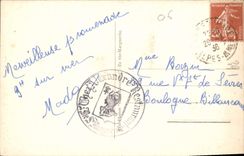 CPA Ile Ste Marguerite vue sur Saint Honorat 